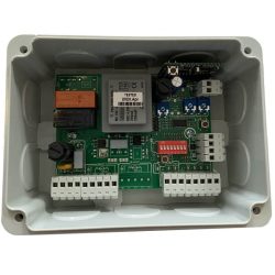 ECO1 egymotoros kapuvezérlő elektronika vevőkártyával