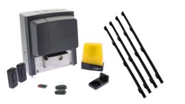 CAME BX74 toló- és úszókapu motor FULL SZETT (fotocellával, villogó lámpával és 4 méter fogasléccel) - 8 Év Garanciával