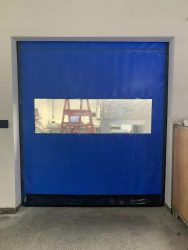 PVC ipari gyorsjárású kapu 3000x3000 mm